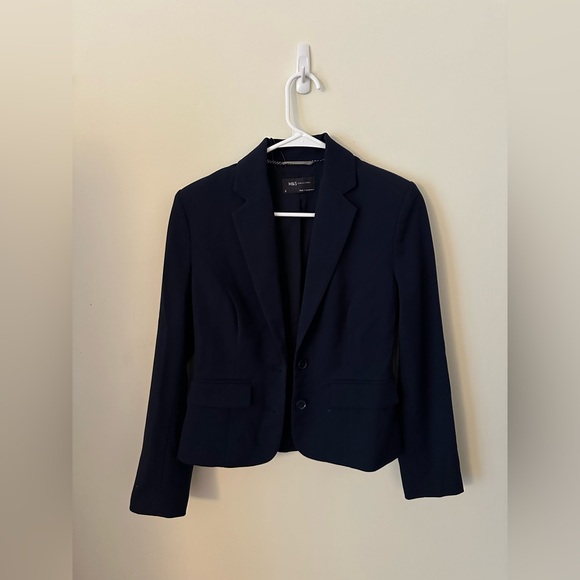 M&S Navy blue Blazer - UK size 6 - Picture 1 of 3